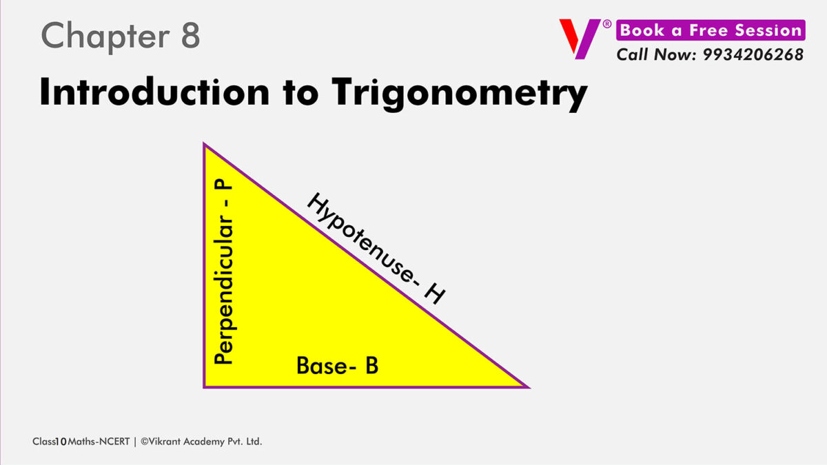 Class 10 Ncert chapter 8 Introduction to Trigonometry