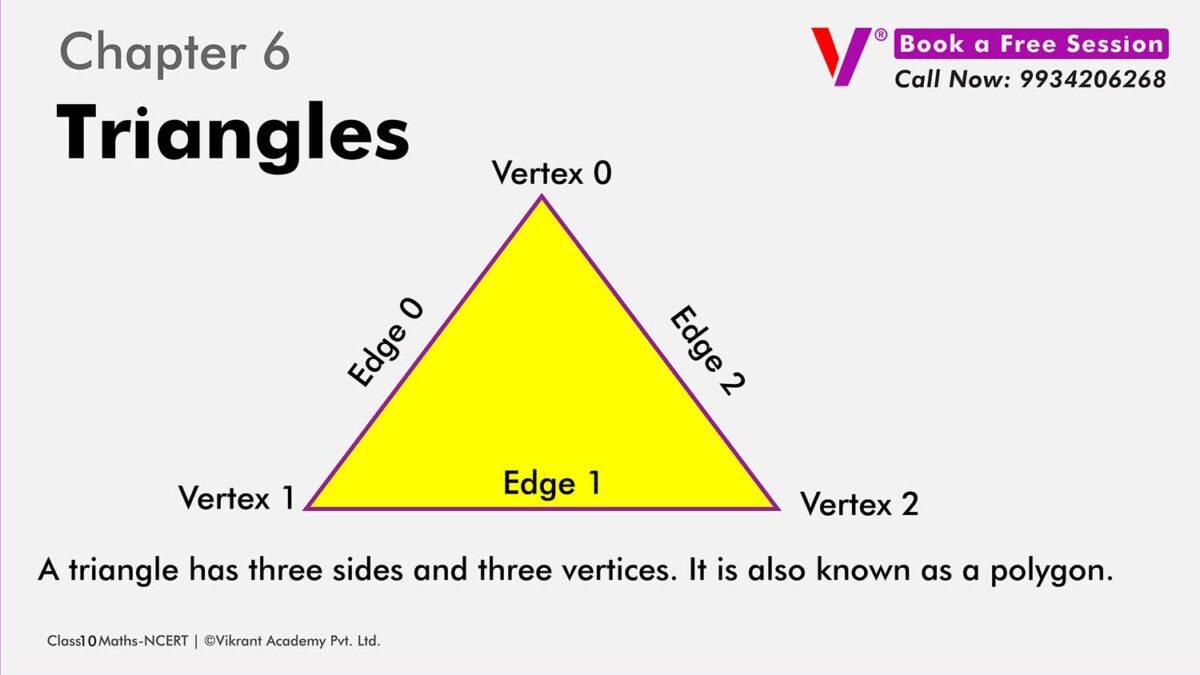 Class 6 Ncert chapter Seven Triangles